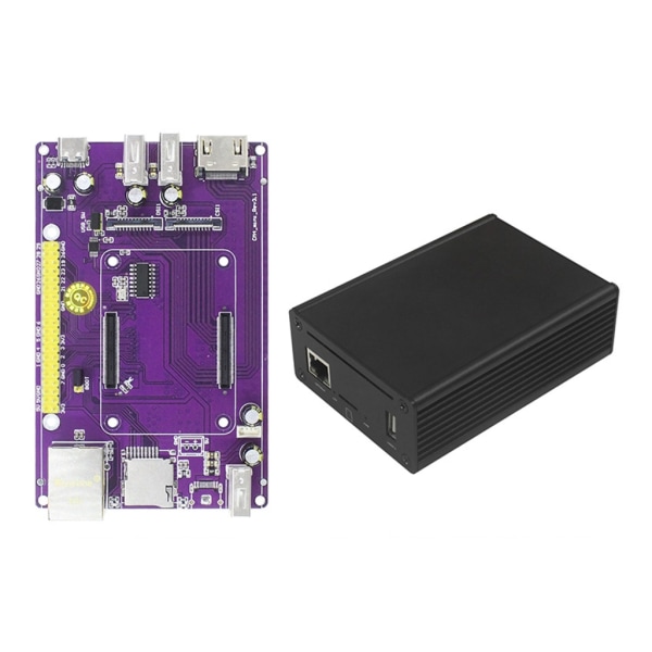 CM4 Mini IO -laajennuskortti Mini IO -laajennussovitin Valinnainen kotelo RaspberryPi CM4 3B+ -laitteelle