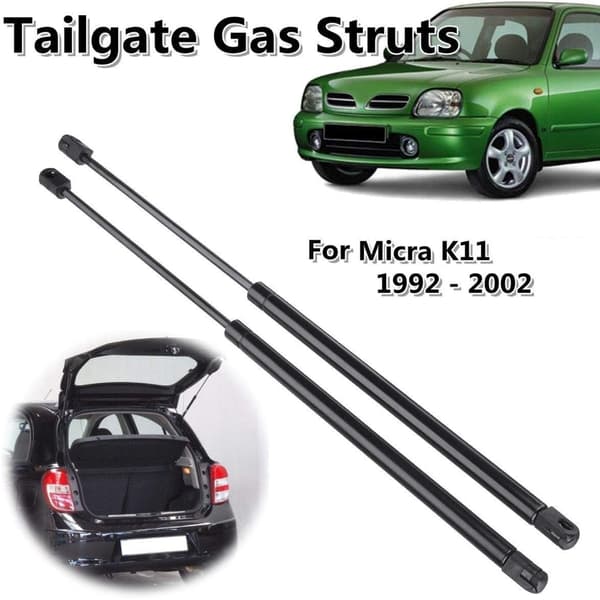Bagagerumsløftere til Micra K11 92-02 Bagklapper Bagagerumsfjeder