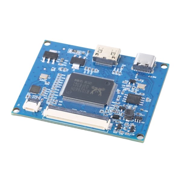 LCD Driver Board 50pin TTL LCD Skærm Controller Modul Board 1-Kanal