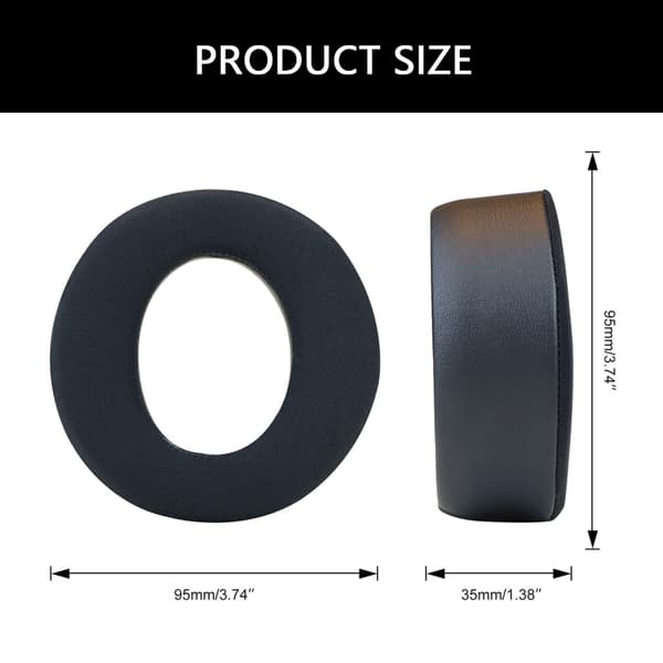 Ergonomisk Design Øreputer for P5 PULSEElite Headset Kjølende Øreputer
