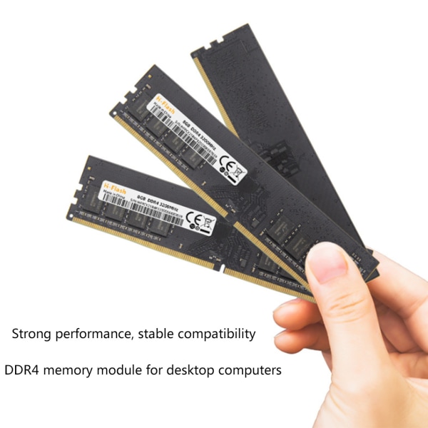 8G DDR4 inbyggda högkvalitativa chips för stabil prestanda Höghastighetsdrift Desktop för amd dedikerade minnesmoduler DDR4 2133MHz 8GB