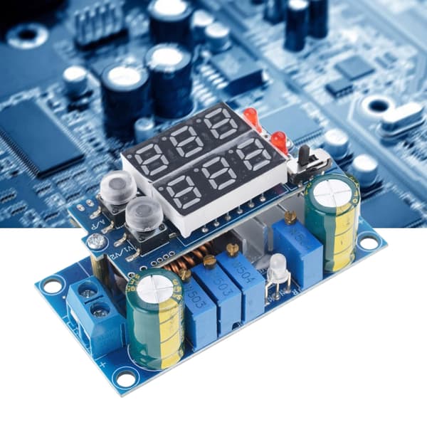 5A Solar Charge Controller MPPT-modul med dobbelt LED-display for sikkerhed