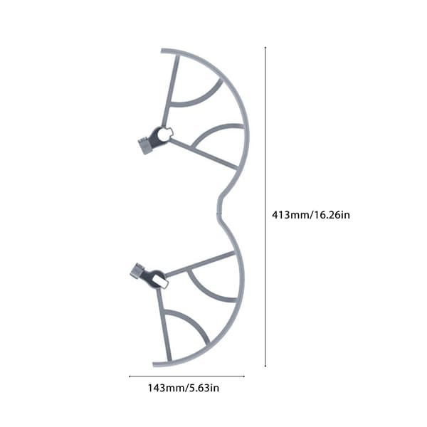 För Mavic Air 2 Propellerskydd för skydd Ringbladsstöd Anti- cover Quick Release Bumper Protector Dron