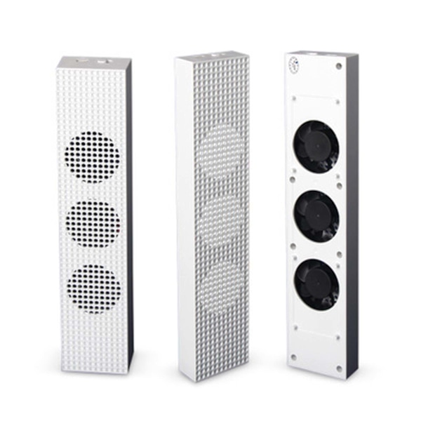 Kylfläkt för Xbox One S Inbyggd justerbar mikro USB -anslutningskylare med 3 höghastighetsfläktar för Xbox One S-konsol