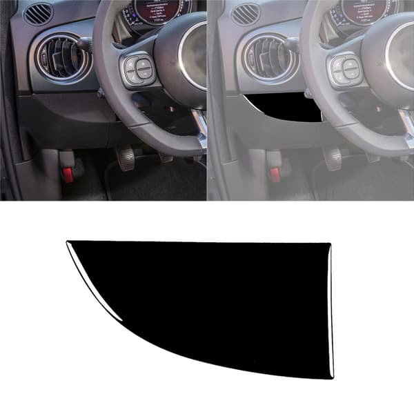 Side Air Outlet Panel Case Holdbart Bil Dekorativt Tilbehør Passer til 500