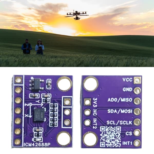 6-akset gyroskop-accelerometermodul ICM42688 sensormodul til wearables