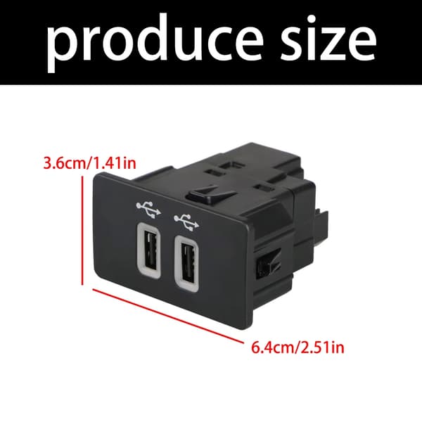 Sync 3 Dobbelt Port Hub Modul USB Interface Modul Udskiftning