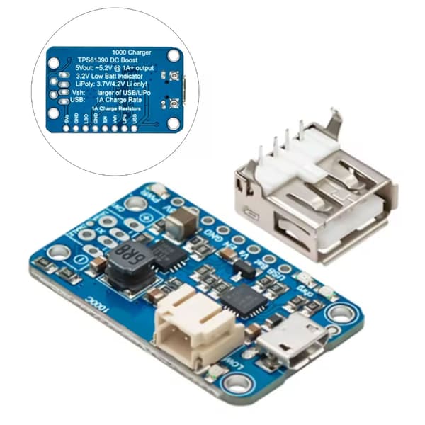 5V Litium USB Boost -latauslevy 2465 Moduuli Litiumakun lataus