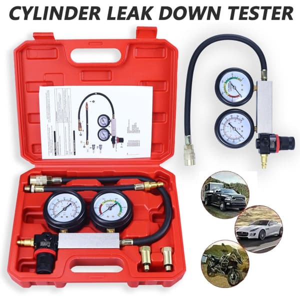 Multifunktionel Automotive Motor Kompressionstester Lækagedetektor