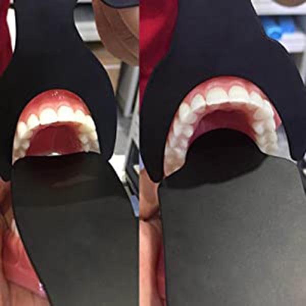 6 olika modeller Dental Photo Contrast Oral Black Background Board Dental Background Board Metall
