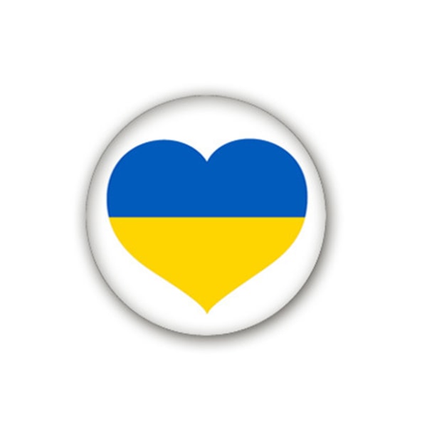 Ukraina Be för I Stand with Peace Knappmärke Pin Ukraina Pin Badge Knapp Med Nål Rund Brosch Dekor Ryggsäckskjorta 4