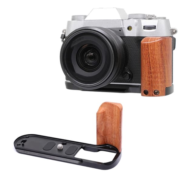 Pæretræ Håndgreb Quick Release Plade til X-T50 Elegant Kameratilbehør