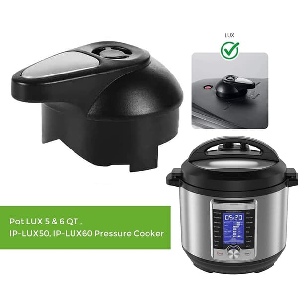 Dampventilhåndtak trykkoker tilbehør for LUX Mini 3Qt 5Qt 6Qt