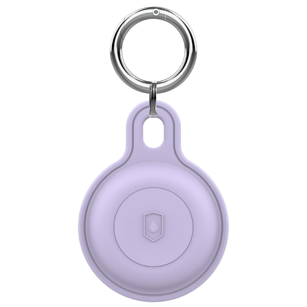 Etui til Airtags Tracker Holder Silikone Nøglering Etui TrackerChain Locator Finder Tilbehør Anti-tab