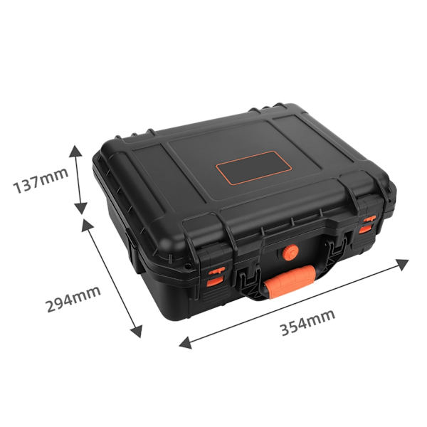 Kompakt case Bekväm förvaringslösning för Mini 4 Pro Flight Vattentät case med säker knapp