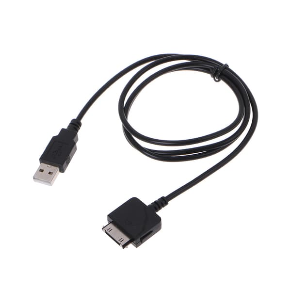 Slitstark USB laddningskabel Synkronisera dataöverföringssladd Trådbyte för Zune MP3 MP4-spelare Lines Wire