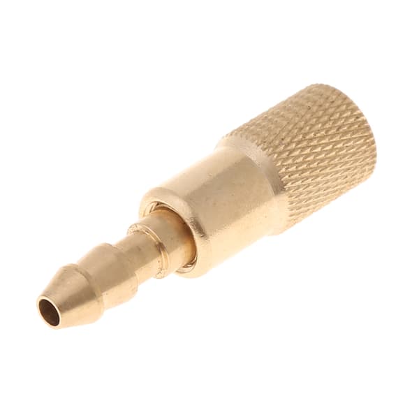 1PC Bil Auto Messing 6mm Dæk Hjul Dæk Luft Chuck Inflator Pumpe til Ventil Clip Cl