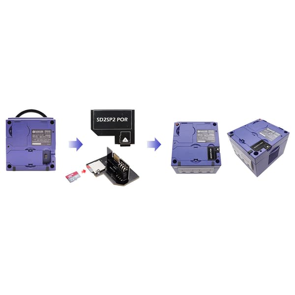 Adapter Professional SD2SP2 Pro Adapter med understøttelse af seriel port