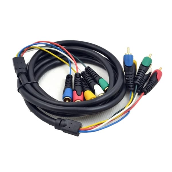 5RCA til 5RCA Kabel Lyd Video Forlængerledning 180cm til Hjemmebiografsystemer