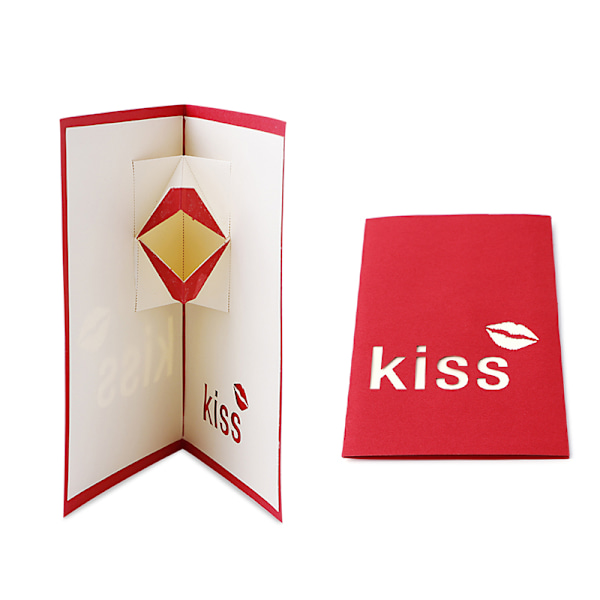 3D för Pop Up gratulationskort Handgjorda födelsedag Valentine Christmas Bröllop Invita