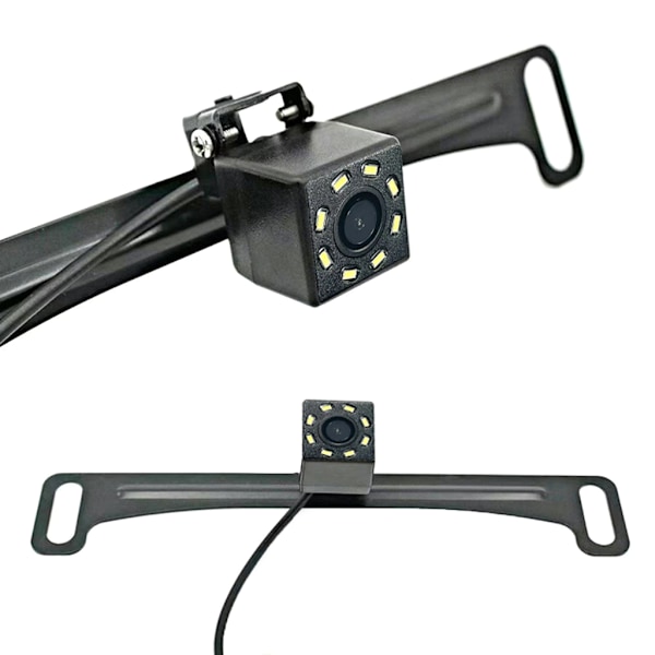 Bil DVR Bakkamera Nummerplade Panel Beslag I stedet for Rem DashCam