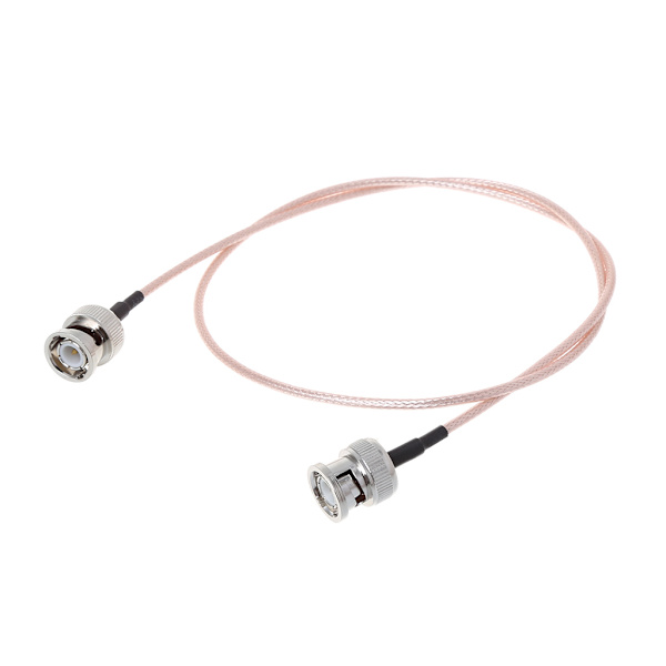60cm HD SDI RG316 Kabel Digital Videoutgång BNC Hane Till Hane För BMCC BMPC