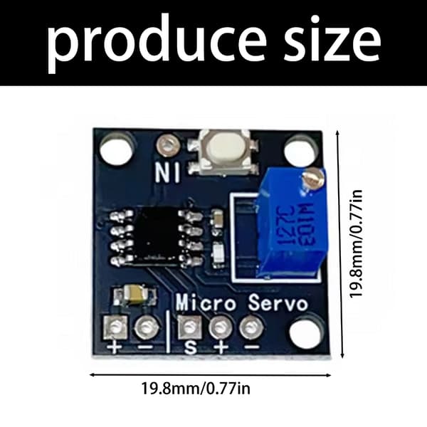Tilpassbar 180 graders rotasjons-PCB-kontroller for mekanisk armmontering