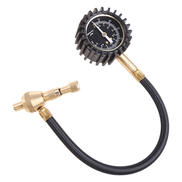 Auto Tire Tire Rapid Deflator Tryckmätare Mätare Verktyg Metall Manometer Barometrar Tester Mätare för lastbil Motorcykel Cykel