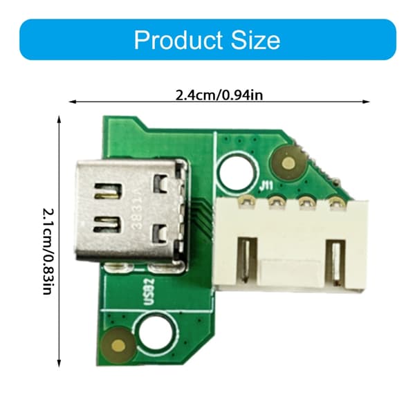 USB Ladeport Strømkort Flerbruks PCB Strømkort for FLIPSE 2