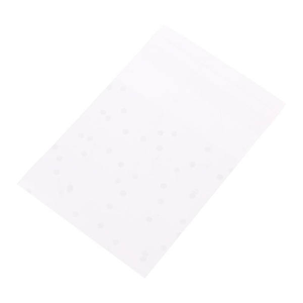 100 st jul självhäftande kaka godis behandla present DIY plast paketpåse null - M
