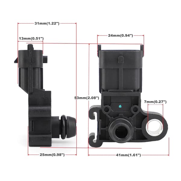 Luftinntaksrykksensor AG919F479AB for Explorer Biltilbehør