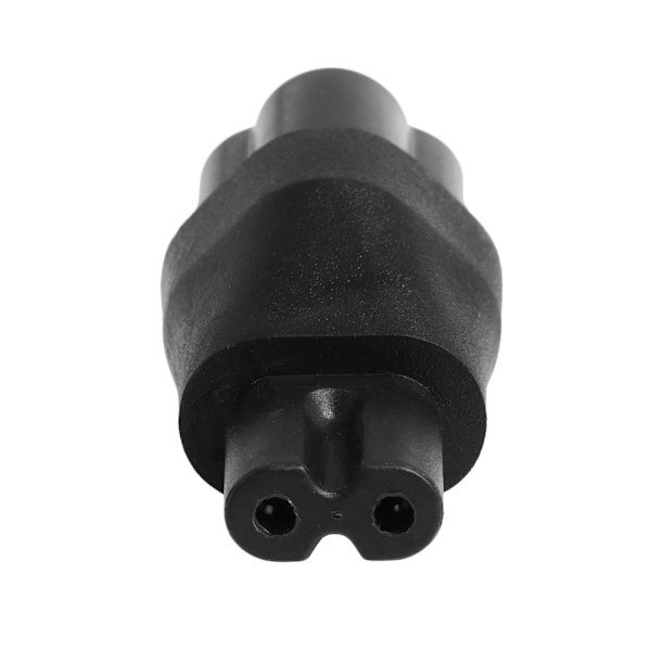 IEC 320 2-stift C7 hona till C6 power AC-adapterkonverterare