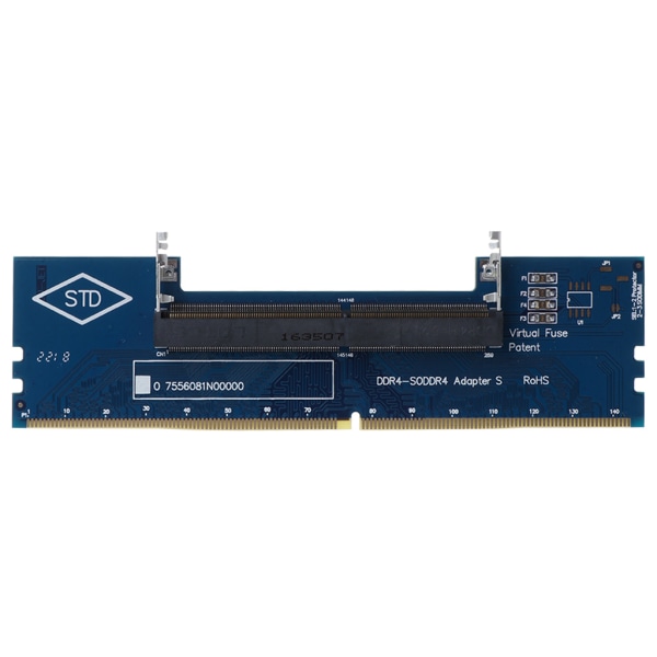Stationär PC-minneskort DDR4 SO-DIMM till stationär DIMM-minne RAM-kontaktadapter