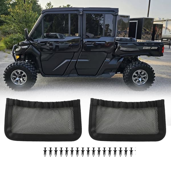 715003019 Hög Tålighet UTV Ryggstöd Förvaringsnätväska med Elastisk Design