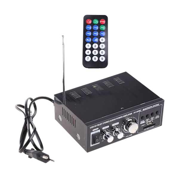 5.0 Bilhögtalare DIY Ljudmottagarmodul Ljudförstärkare Stöd SD-kort U Disk Aux-ingång Mp3-format för uppspelning