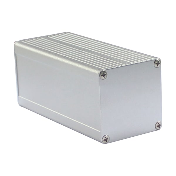 Gör-det-själv-aluminium för case Elektroniskt projekt PCB-instrumentlåda Metallkapslingslåda Elpanellådor 100x46x46mm