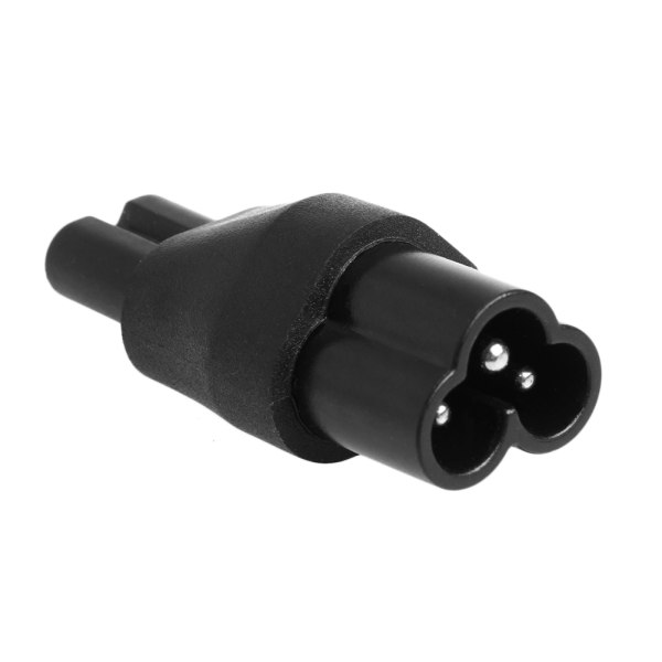IEC 320 2-stift C7 hona till C6 power AC-adapterkonverterare