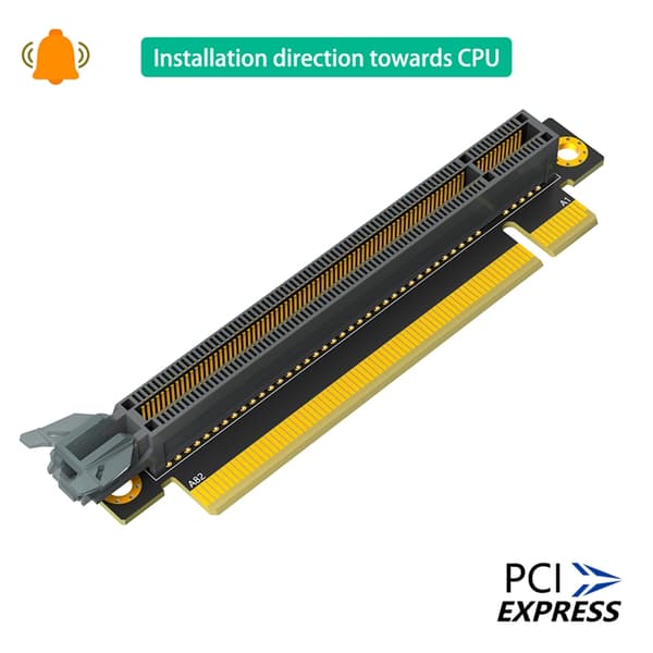 PCIE 16X 3.0 forlængerkort til 1U computerserver specielt chassis tilbehør