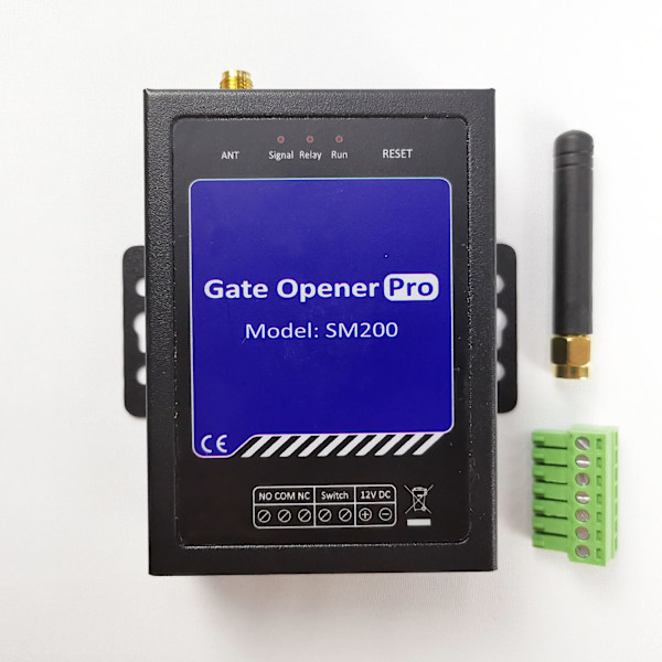 SM200 GSM garageport öppen fjärrkontroll 2G/3G/4G portöppnare trådlös reläbrytare för smart garagefjärröppnare 4G