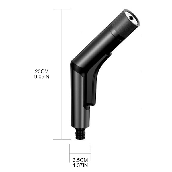 Justerbar Højtryksrenser Spray Hjem Have Altan Støvfjernelse Vasker