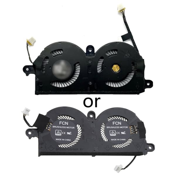 Original CPU Køleventilator til XPS 13 9380 7390 0980WH 980WH ND55C19-19A14