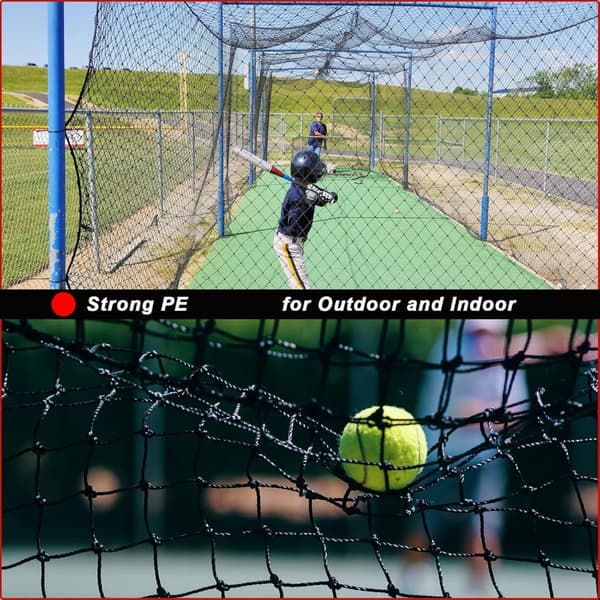 Baseball Træningsnet Udendørs Baseball Backstop Net Indendørs Slagnet