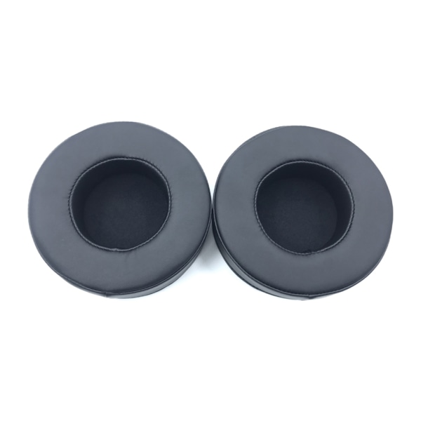 Öronkuddar Bekväm Kudde Öronmuffar Kuddöverdrag Kompatibla för 110mm Kuddar Läderkuddar Headset Lågt Brus 2x
