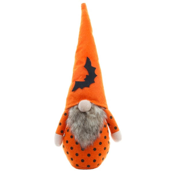 Halloween Gnome Handgjord Fladdermus Svensk Tomte Skandinaviska Gnomes Farmhouse Decor null - Type A