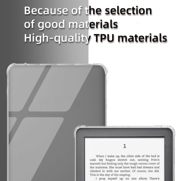 TPU Shell Skin för Paperwhite123 och 4 Skyddshud Cover eReader Cover Shell Minimalistisk typ null - Paperwhite 4