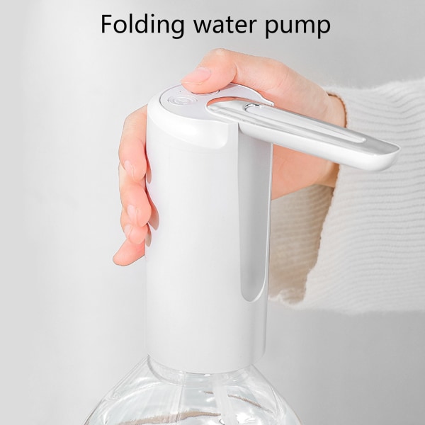Elektrisk vattendispenser Automatisk dricksvattenpump USB laddningsbar vattenflaskpump för hemmakontor Universal