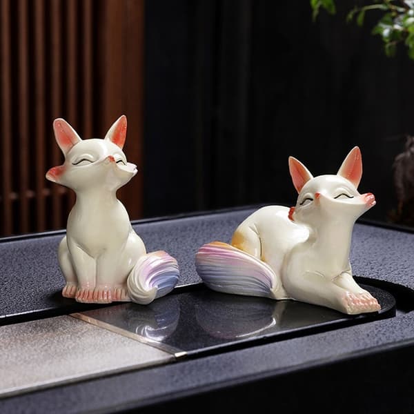 3D ræve lysform dyresilikoneform til lysfremstilling DIY håndværk harpiksforme #2