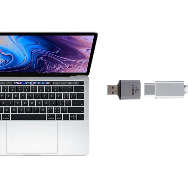 10 Gbps USB 3.0 hane till typ C hona adapter Super Speed Data Sync Laddningskonverterare för bärbar PC Power Bank laddare