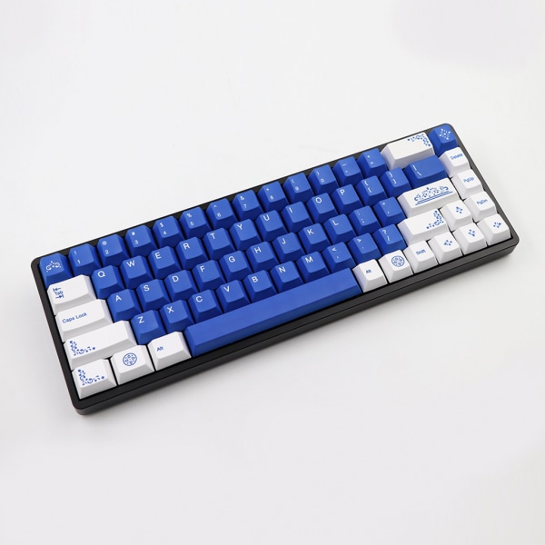 135 nycklar Anpassad Lazurite för Key Cap PBT Dye Subbed Keycap Cherry Profile för Key Cover för mekaniskt tangentbord GK61