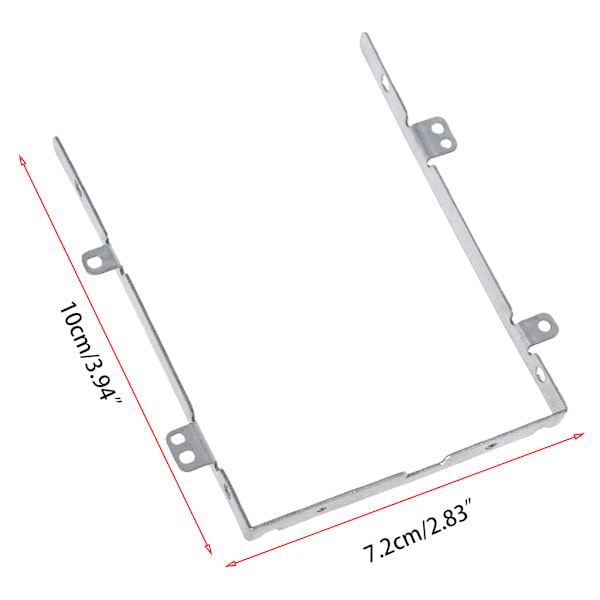 Ny HDD Caddy Bracket för Dell Latitude 5550 E5550 Ny äkta hårddisk Caddy Fack med set